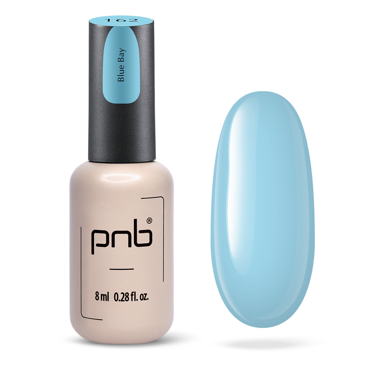 Vernis gel PNB No. 162 Blue Bay 8ml