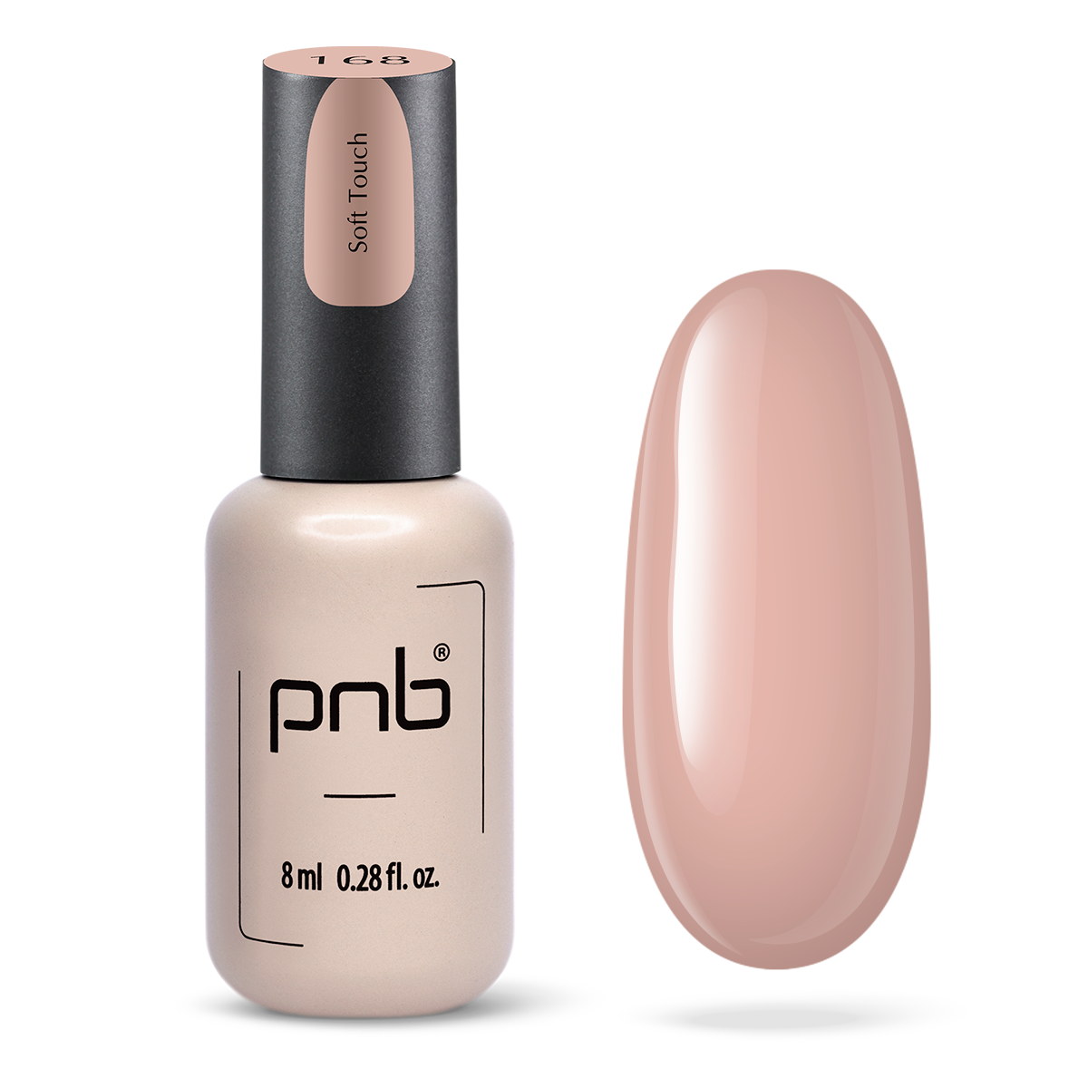 Vernis gel PNB No. 168 Soft Touch 8ml