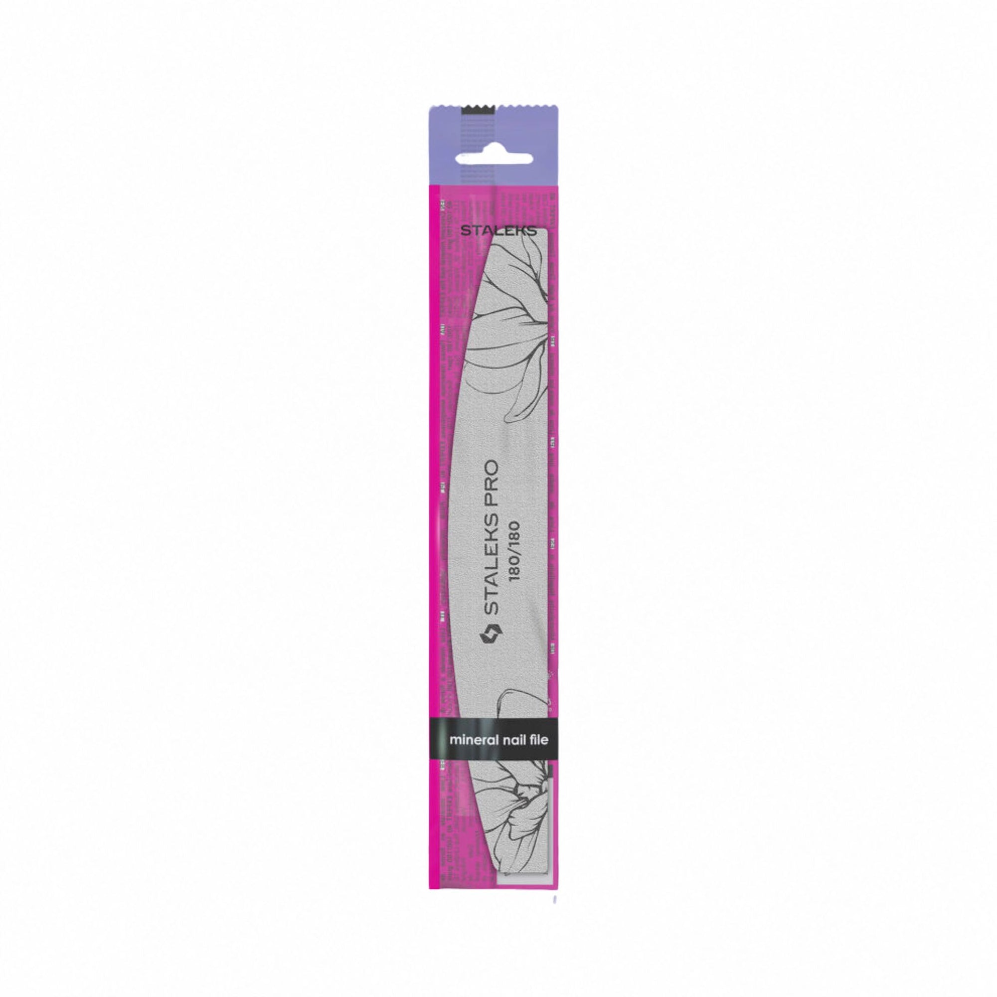 Lime à ongles minérale Staleks PRO Crescent EXPERT 40 – Grain 180/180