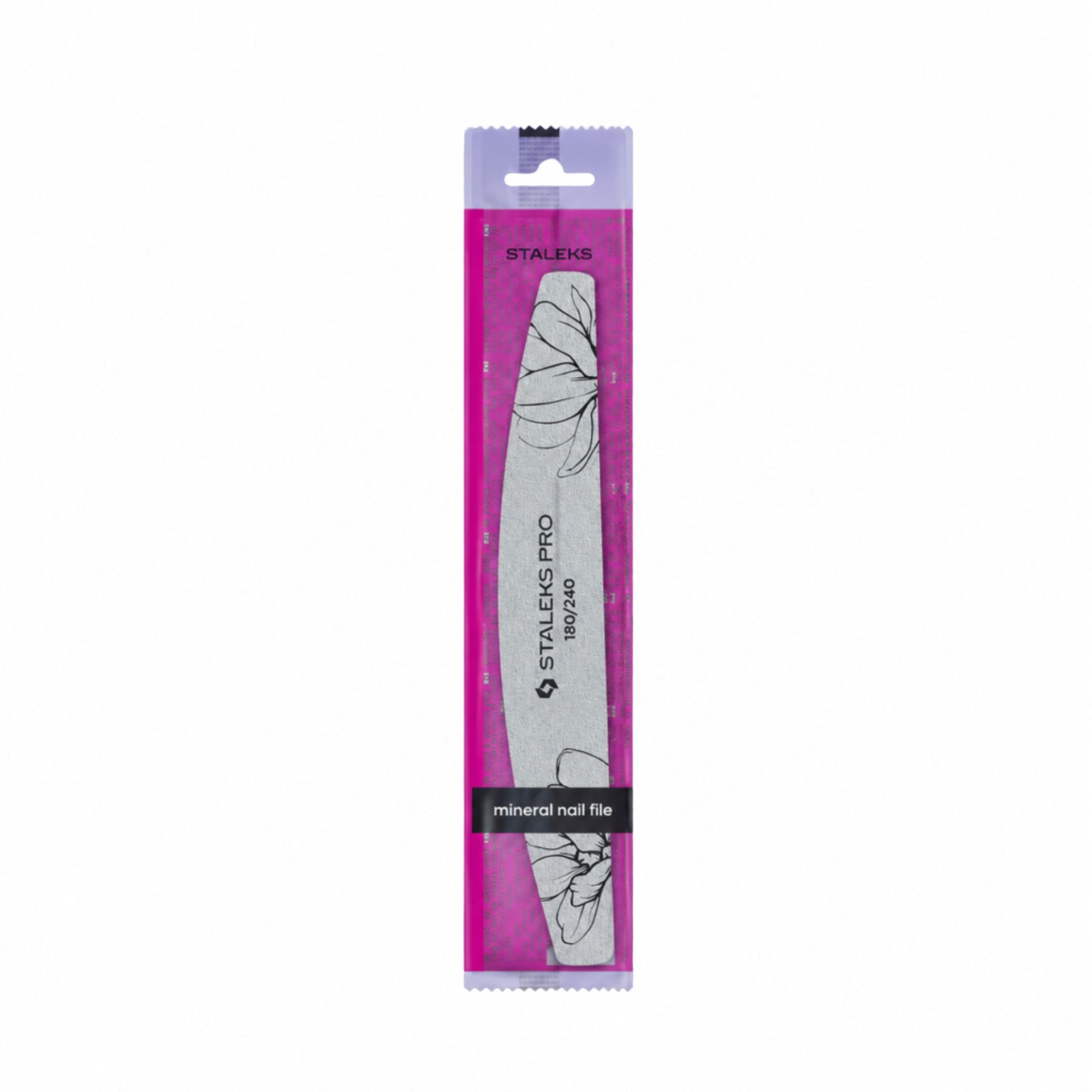 Lime à ongles minérale Staleks PRO Crescent EXPERT 40 – Grain 180/240