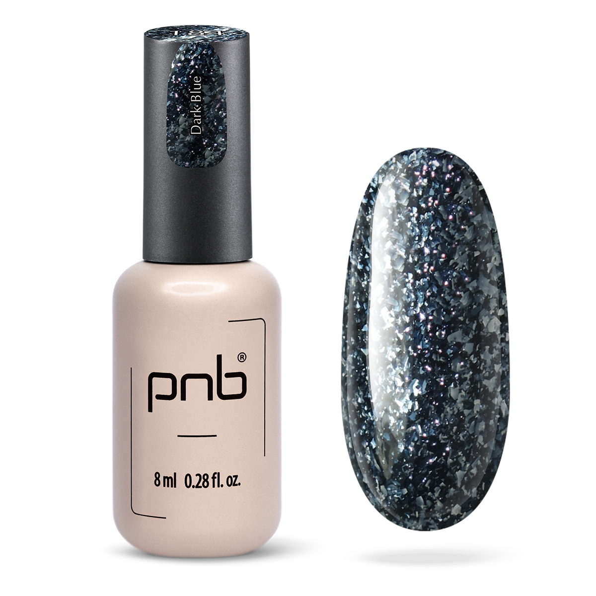 Vernis gel PNB No. 184 Dark Blue 8ml