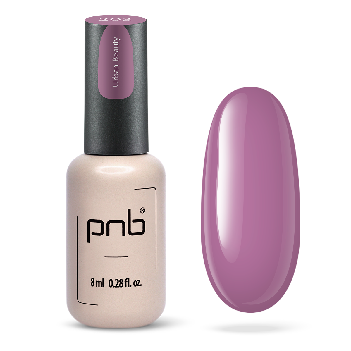 Vernis gel PNB No. 203 Urban Beauty 8ml