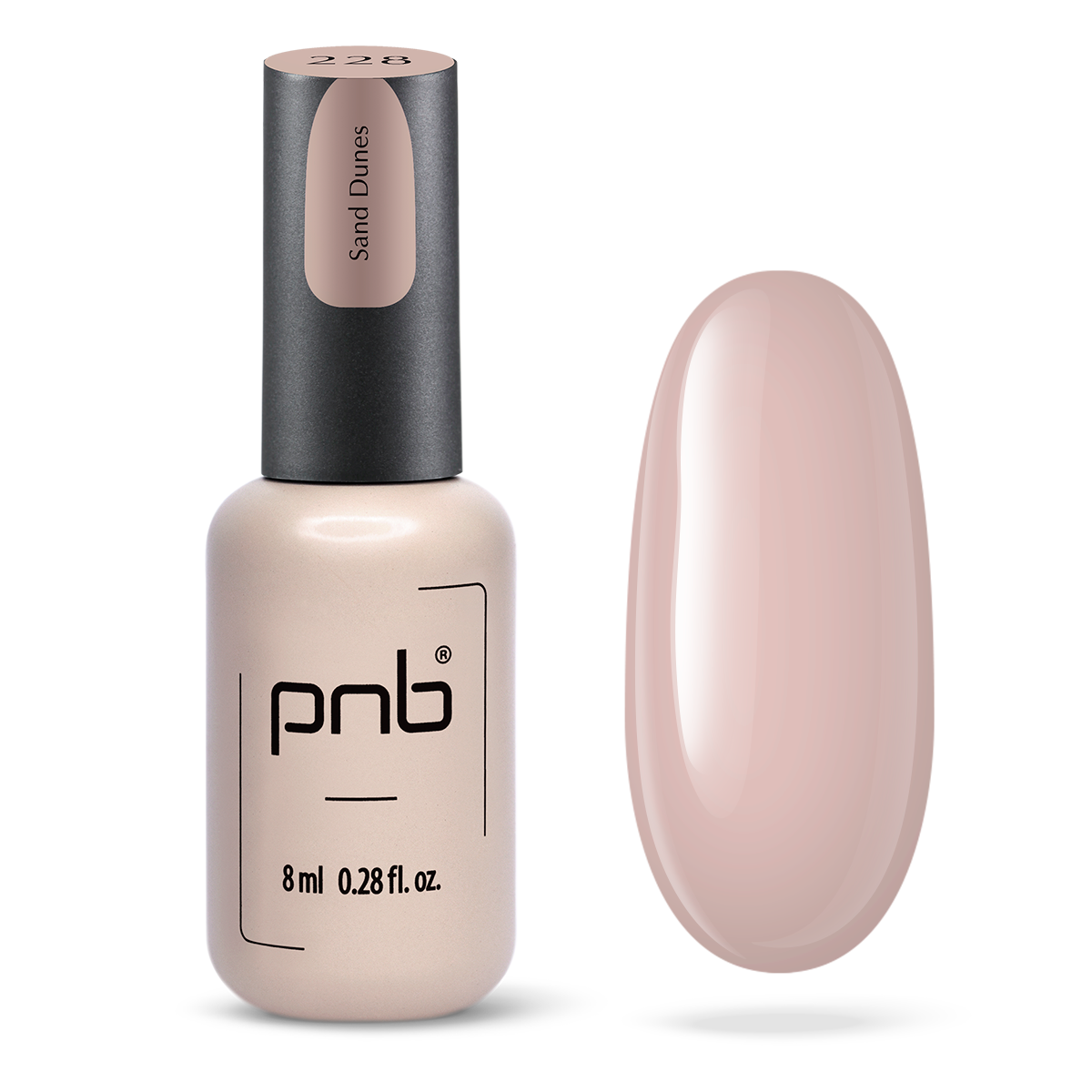 Vernis gel PNB No. 228 Sand Dunes 8ml