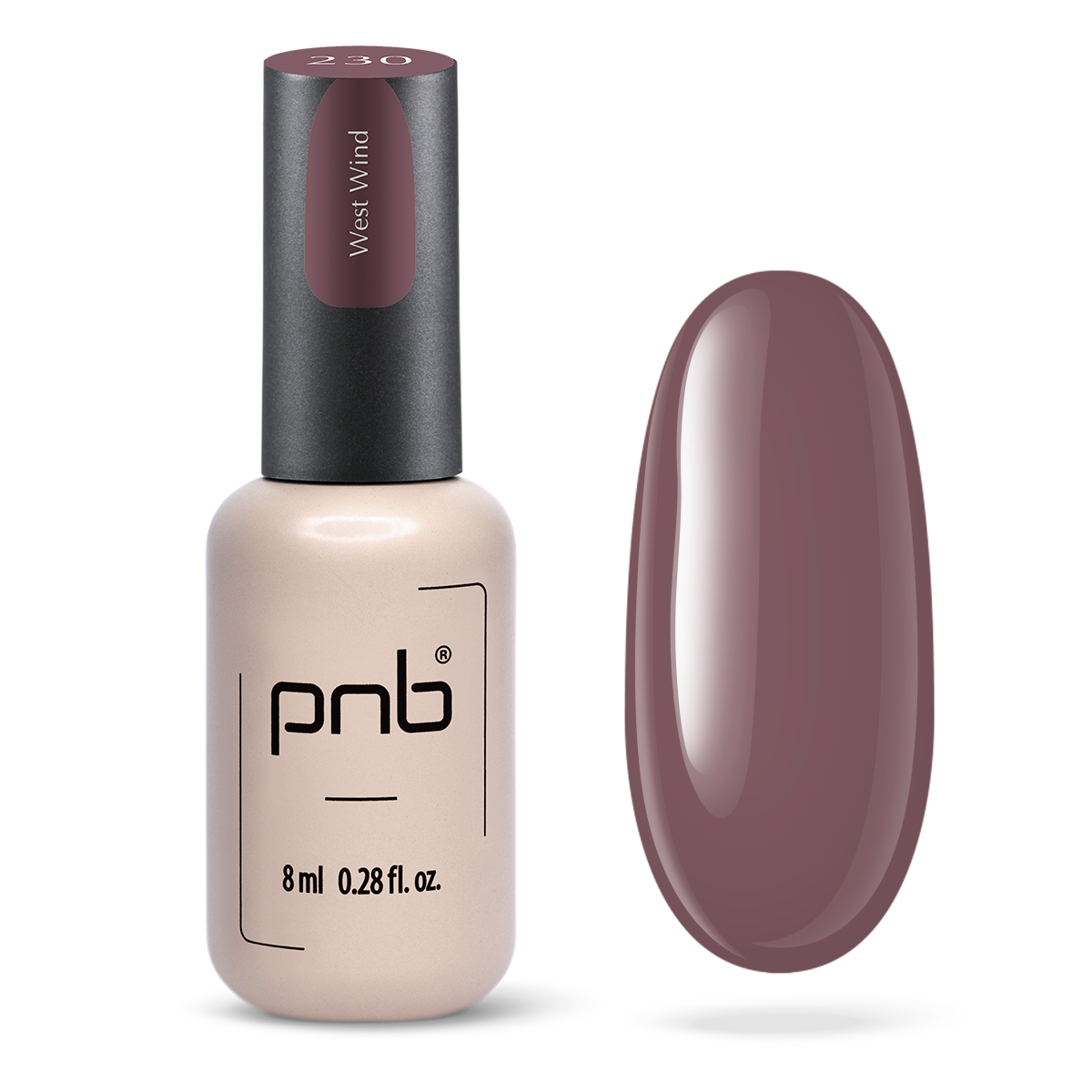 Vernis gel PNB No. 230 West Wind 8ml