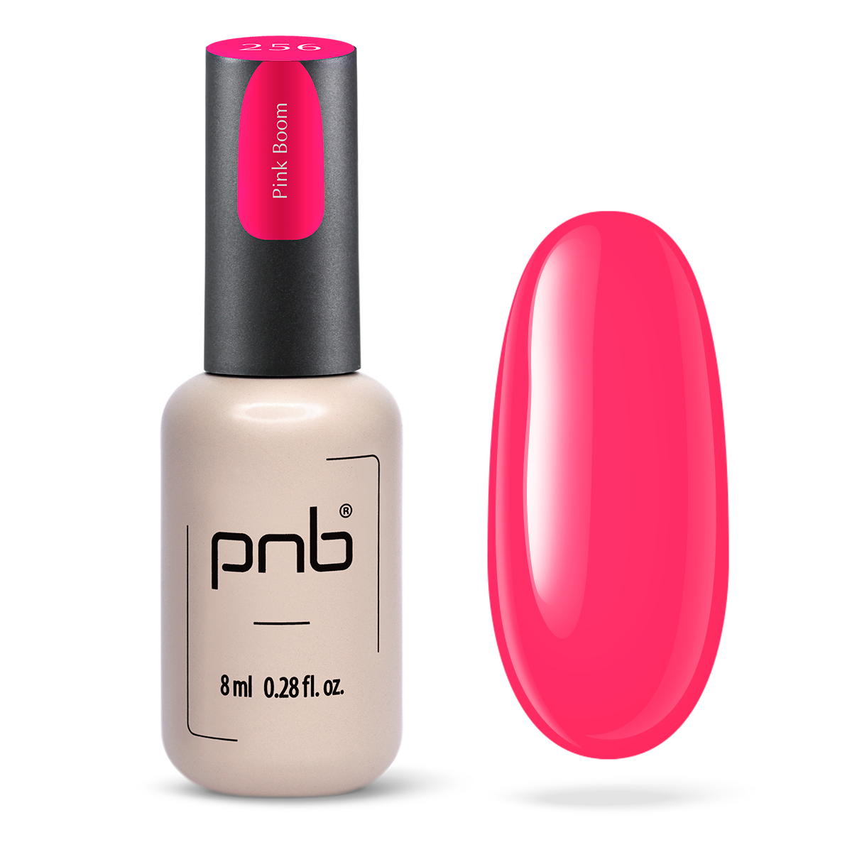Vernis gel PNB No. 256 Pink Boom 8ml