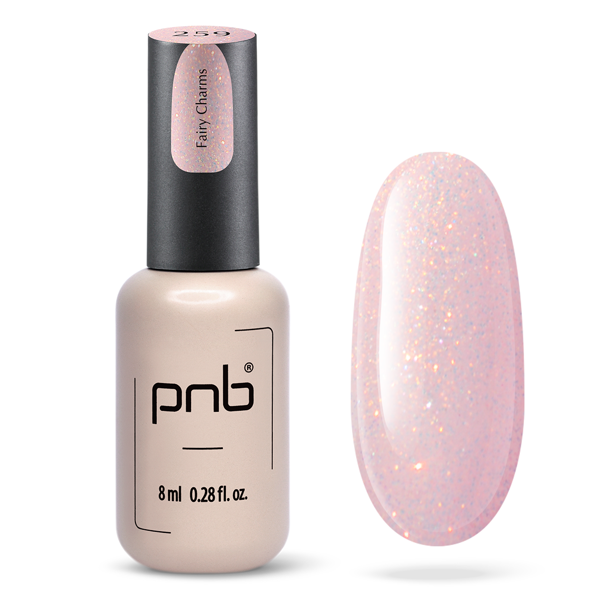 Vernis gel PNB No. 259 Fairy Charms 8ml