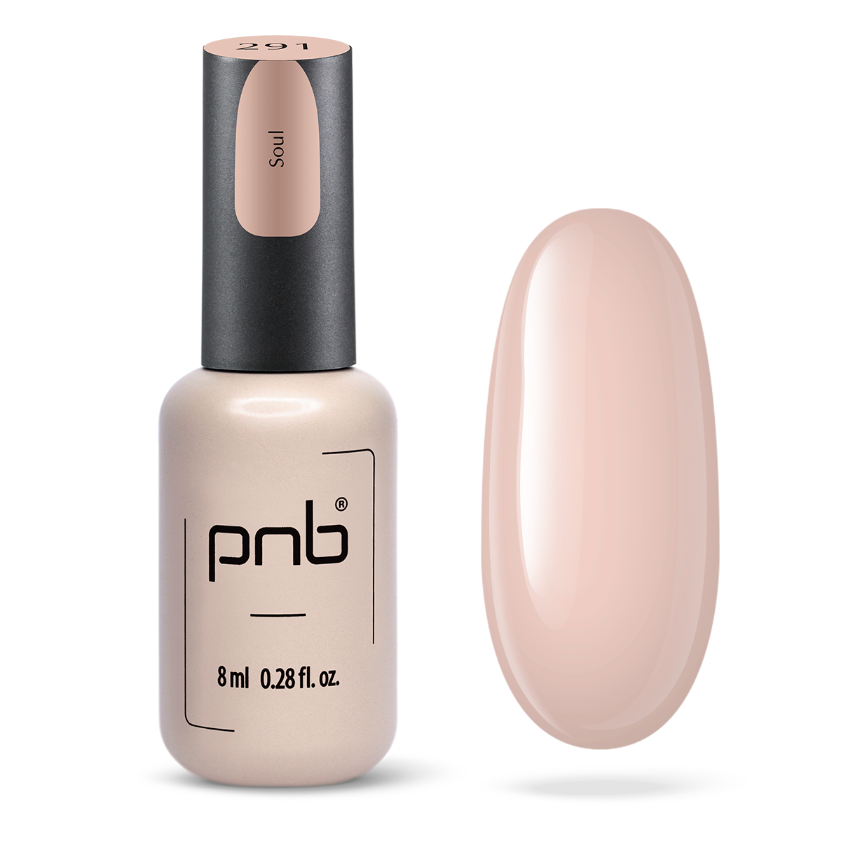 Vernis gel PNB No. 291 Soul 8ml
