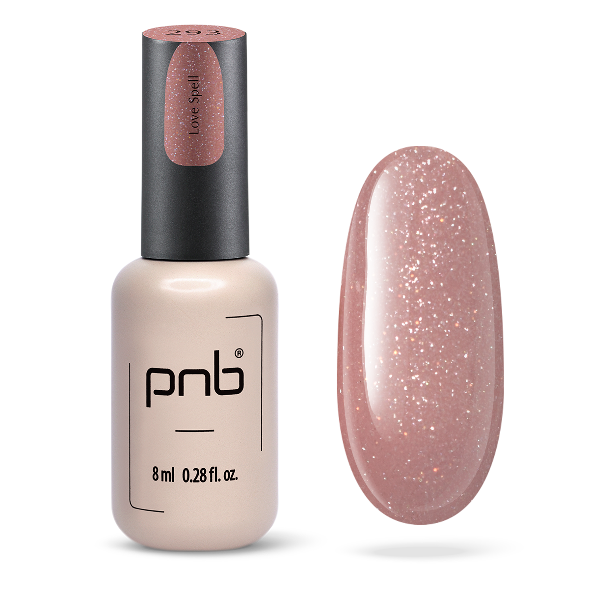 Vernis gel PNB No. 293 Love Spell 8ml