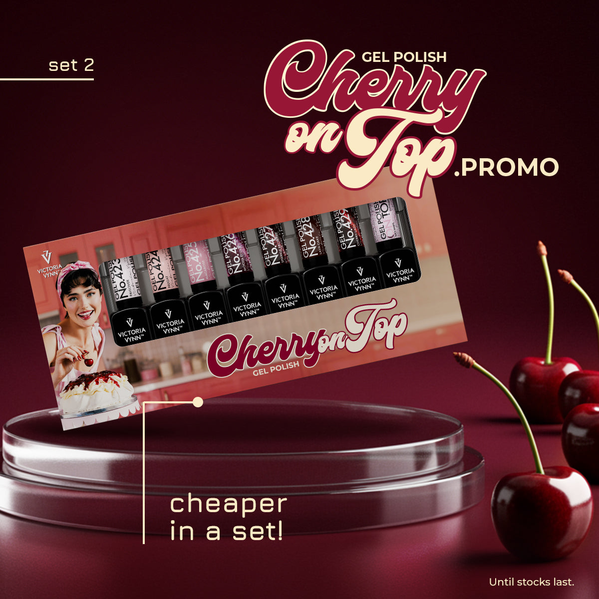 Collection Cherry Automne 2025 – Vernis Gel Victoria Vynn