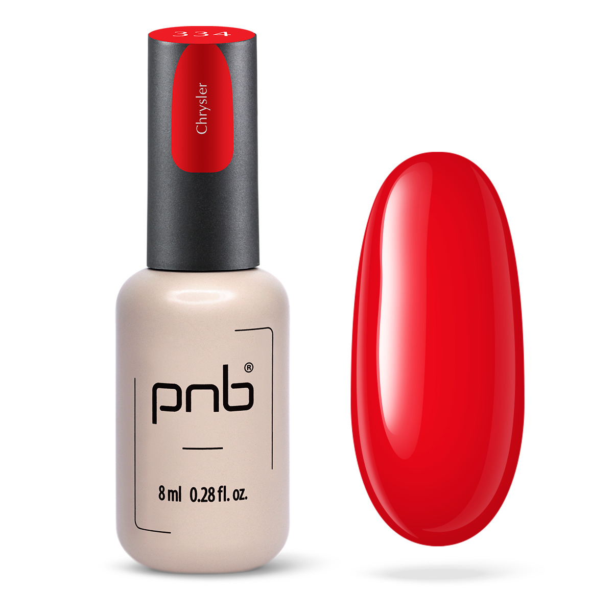 Vernis gel PNB No. 334 Chrysler 8ml