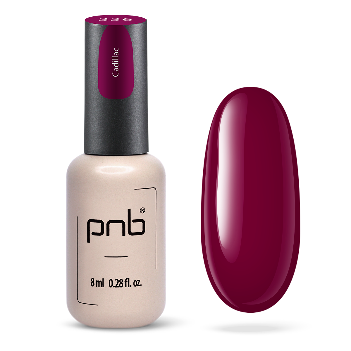 Vernis gel PNB No. 336 Cadilac 8ml