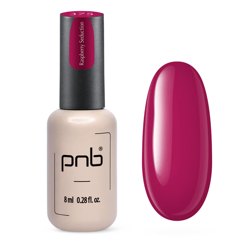 Vernis gel PNB No. 375 Raspberry Seduction 8ml