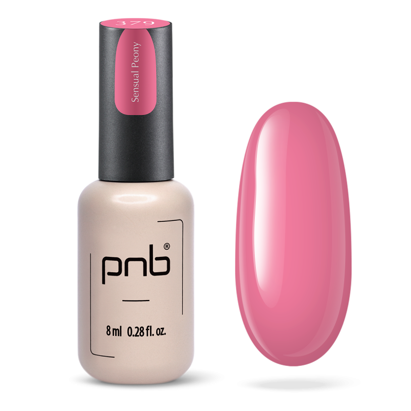 Vernis gel PNB No. 379 Sensual Peony 8ml