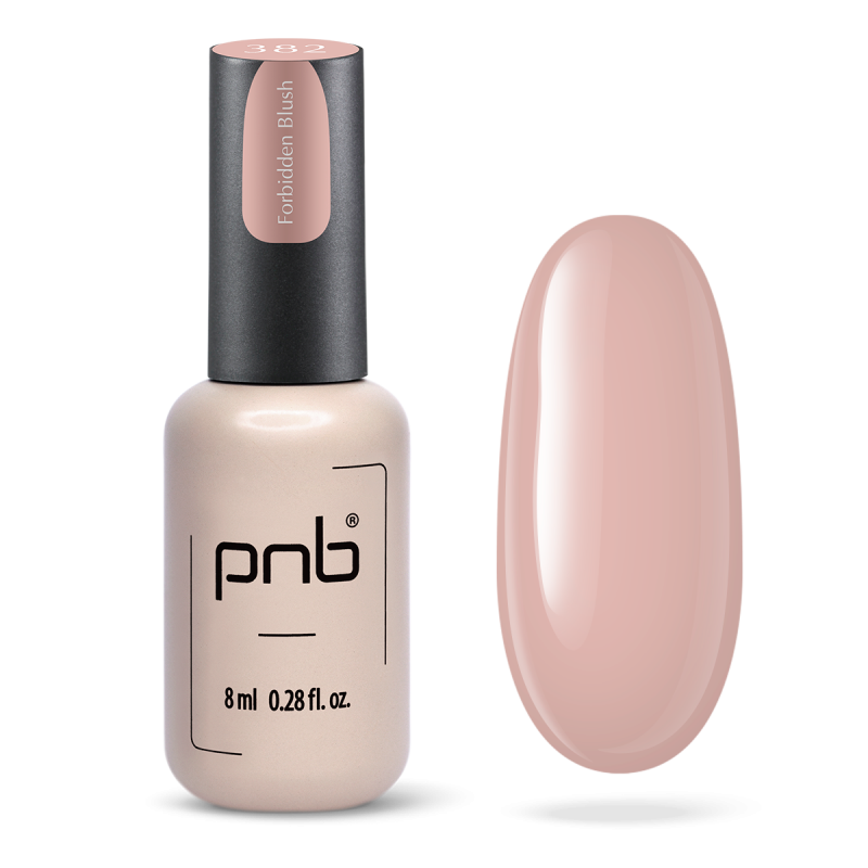 Vernis gel PNB No. 382 Forbidden Blush 8ml