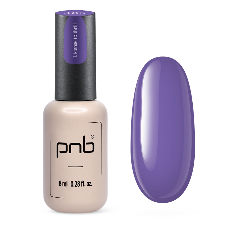 Vernis gel PNB No. 385 License of Thrill 8ml