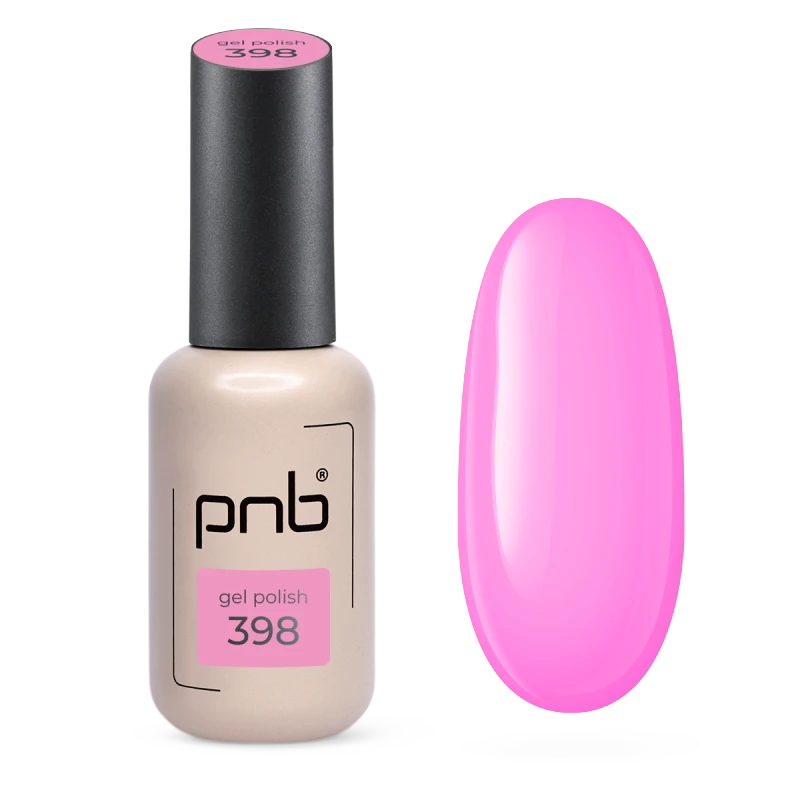 Vernis gel PNB No. 398 Flamingo Bay 8 ml