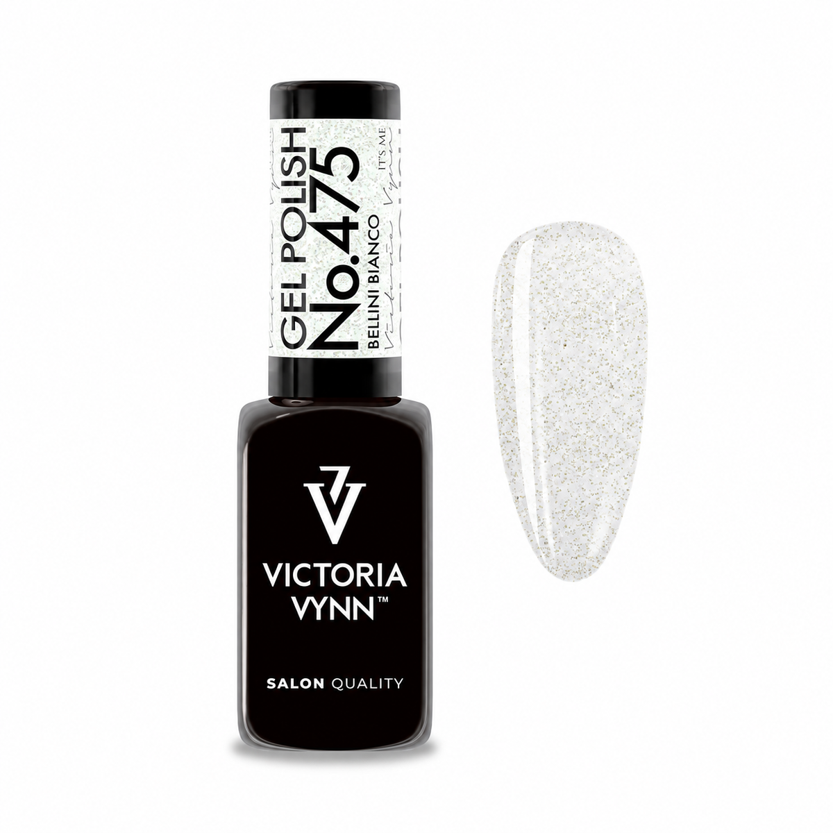 vernis gel 475 silver de victoria vynn chez mon style mes ongles, avec demo