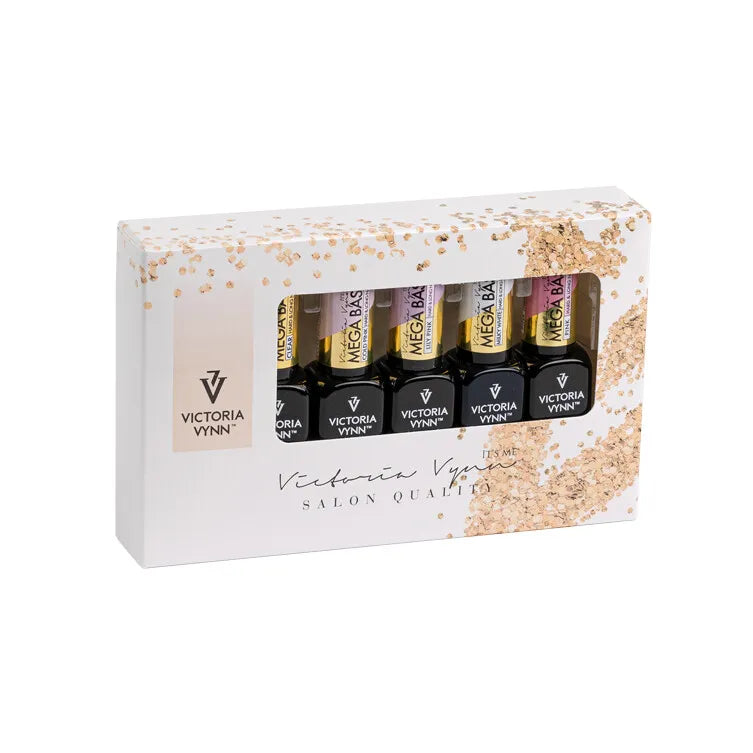 Victoria VYNN 5 Pack Promo set Mega Base Lily Pink ( lily,cold,milky,clear,pink)
