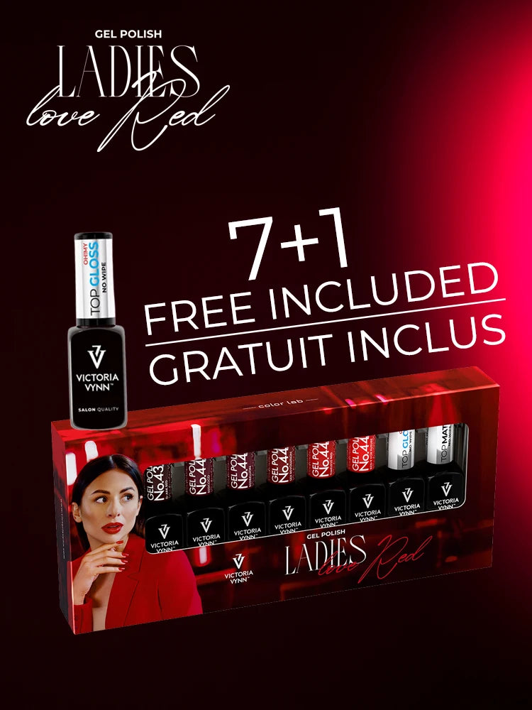 Collection Gel Polish Ladies Love Red – Victoria VYNN | Pré‑commande exclusive rouges intenses