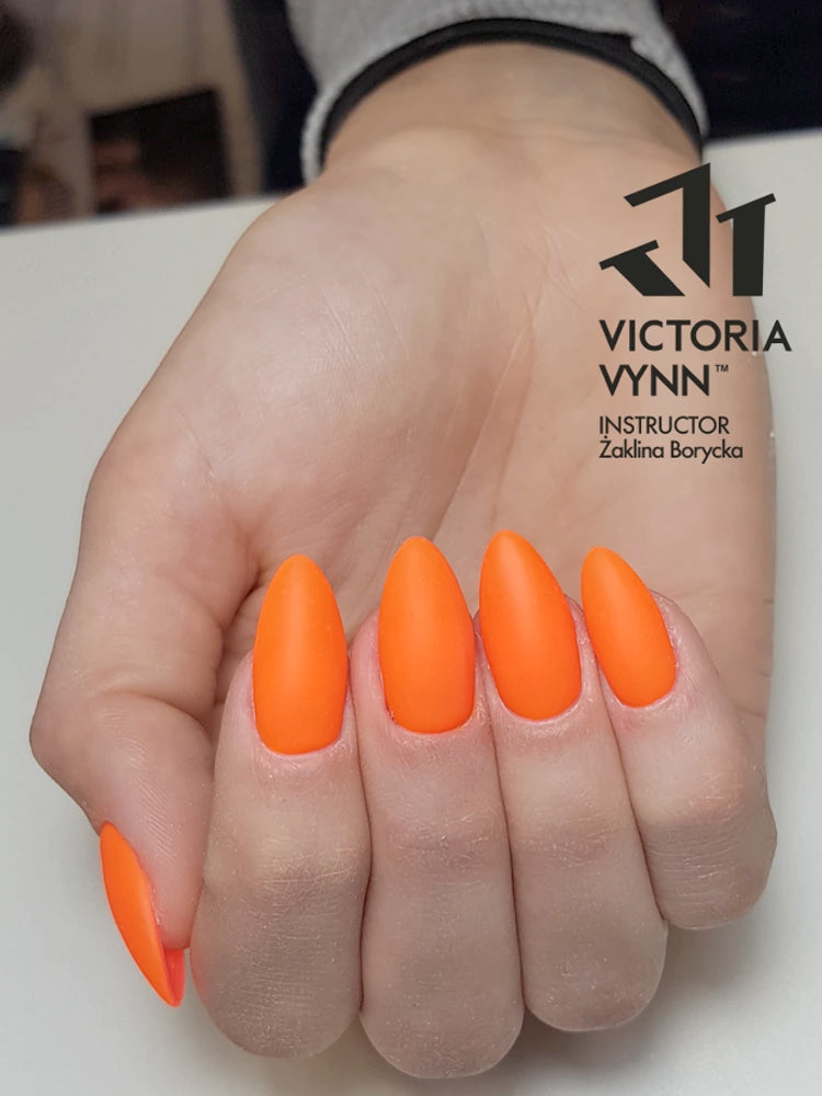 Gel Polish Hybride Crémeux Pur n° 075 Orange Chaude