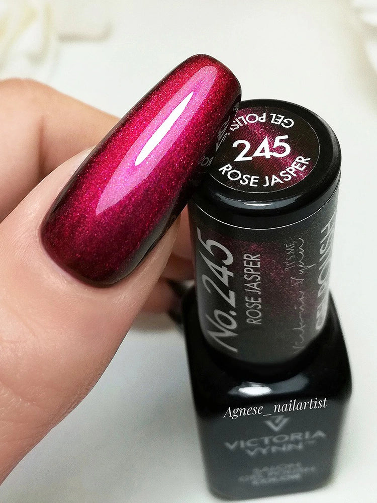 Salon Gel Polish No. 245 Cat Eye Rose Jasper