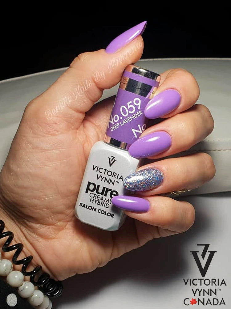 Pure Creamy Hybrid Gel Polish No. 059 Deep Lavender