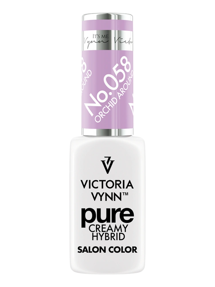 Vernis gel hybride crémeux pur n° 058 Orchid Around
