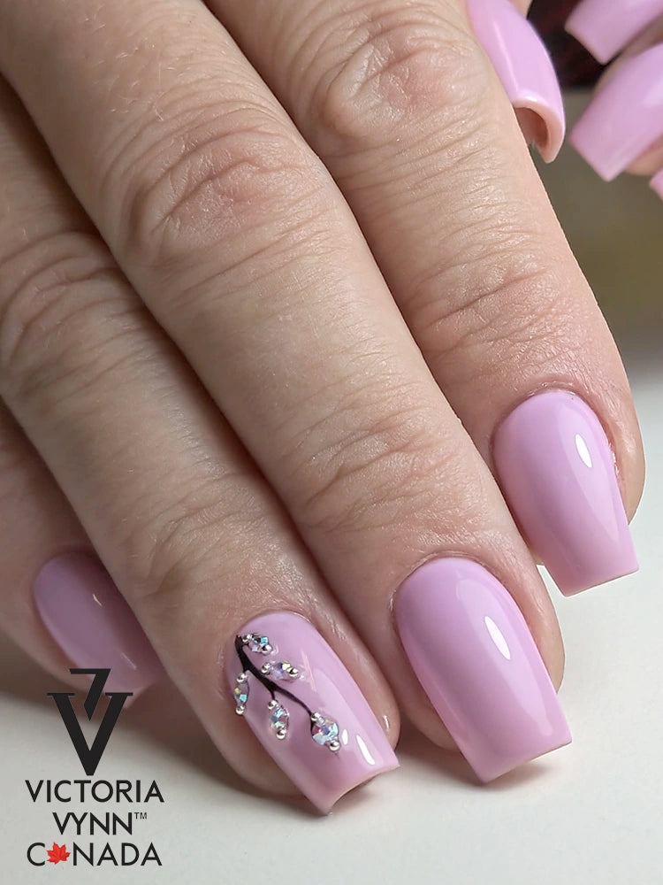 Vernis gel hybride crémeux pur n° 081 Floral Whisper