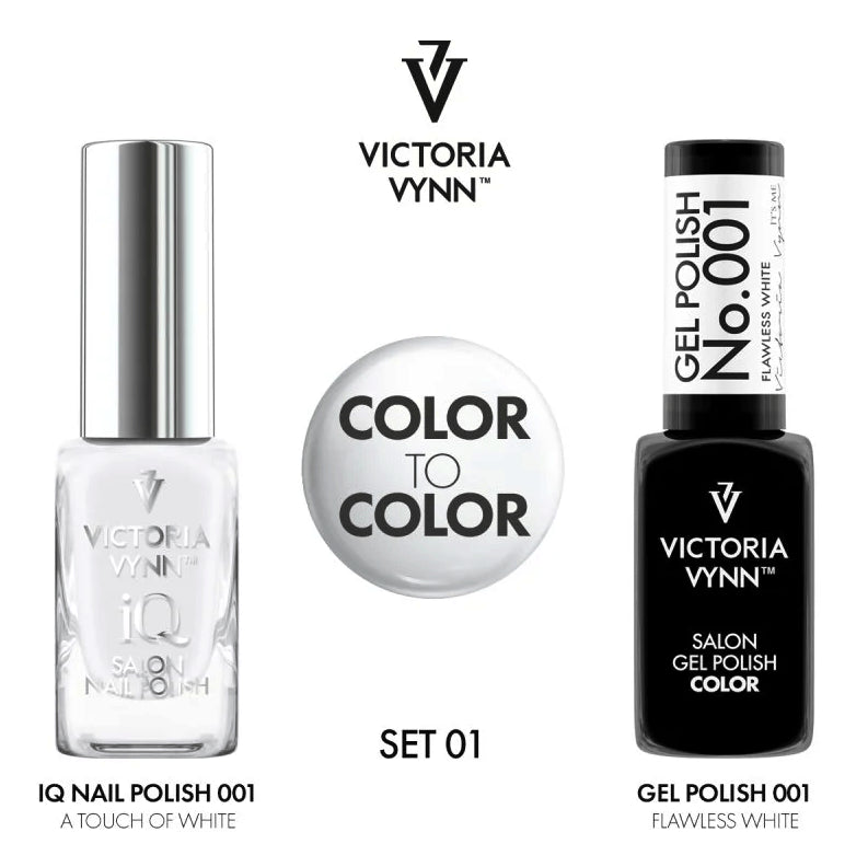duo de vernis regulieret  de vernis gel de qualiter 001 de victoria vynn vendu par mon style mes ongles a quebec livraison au canada