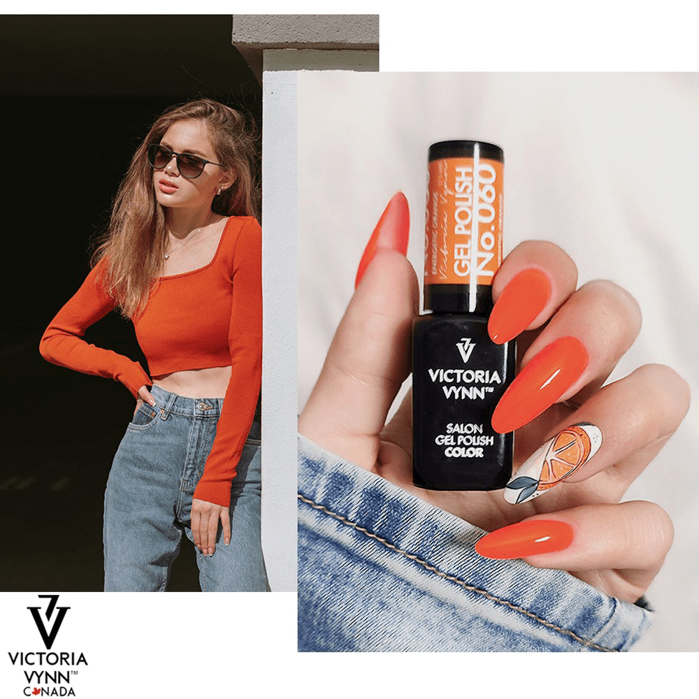 Salon Gel Polish No. 060 Energetic Orange