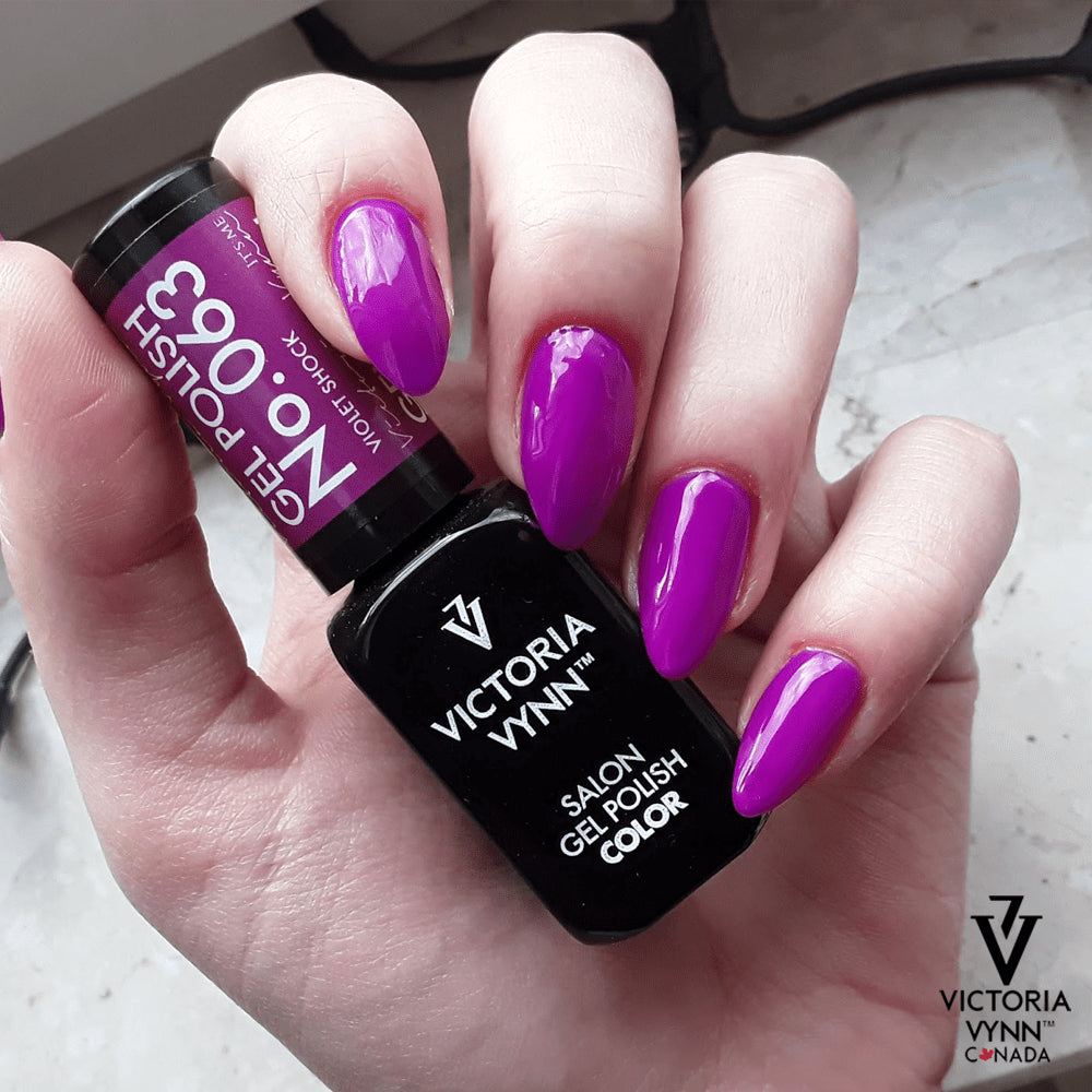 Salon Gel Polish No. 063 Violet Shock