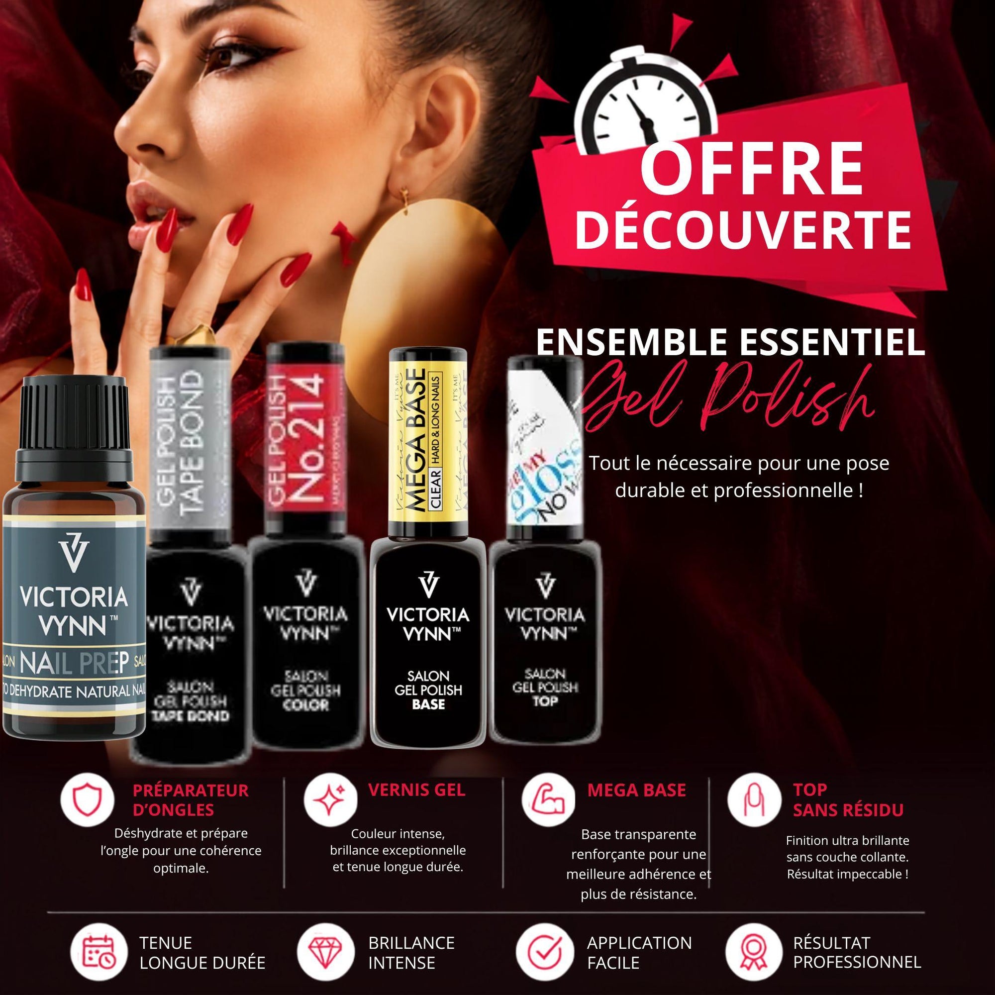 kit de depart manucure gel quebec