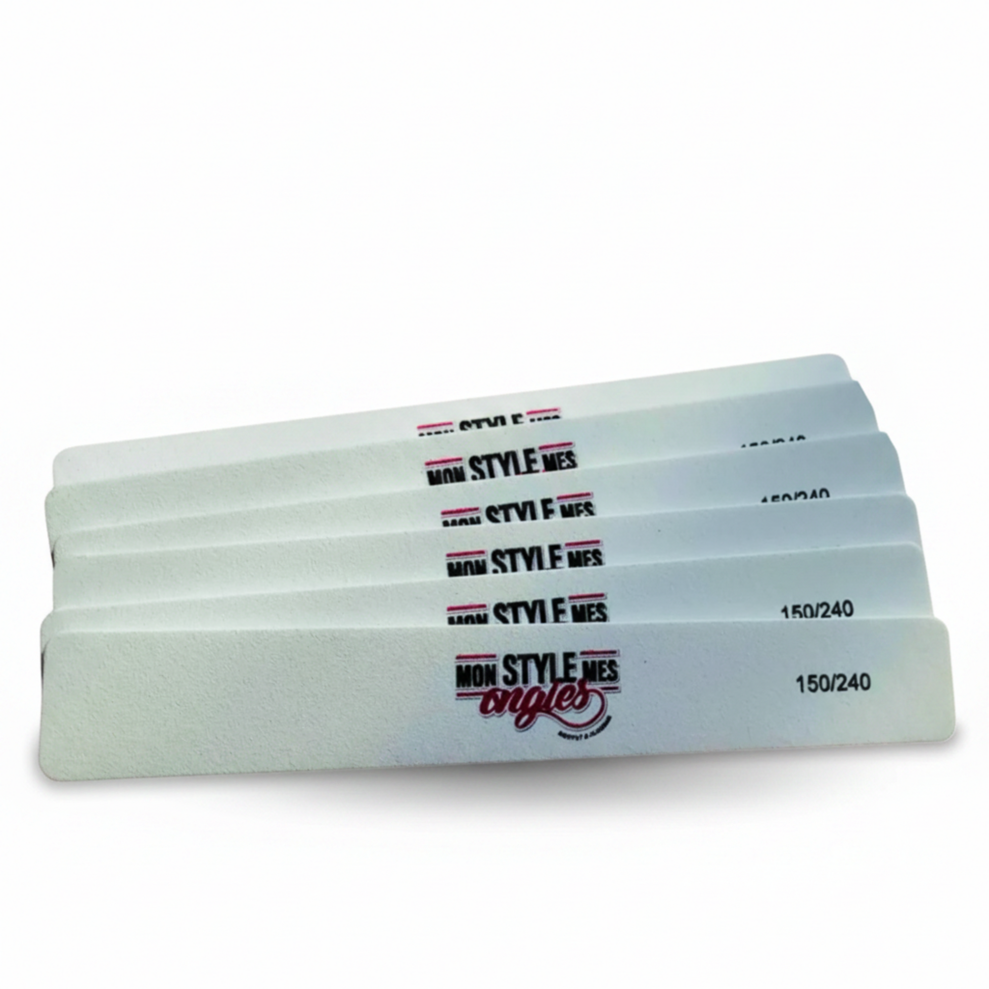 Lime carrée mince grain 100/180 pour manucure professionnelle – Mon Style Mes Ongles, Québec