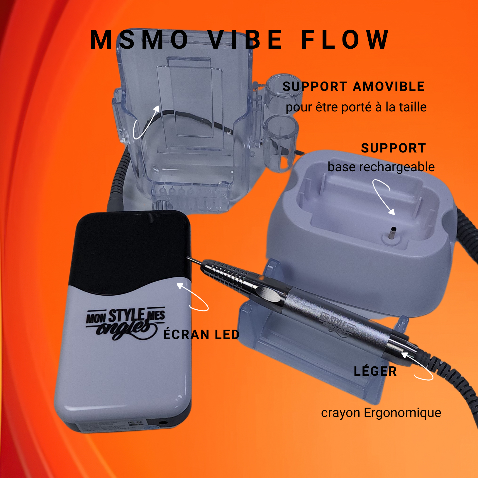 MSMO VIBE Flow – La lime électrique qui suit ton rythme – mon style mes ...