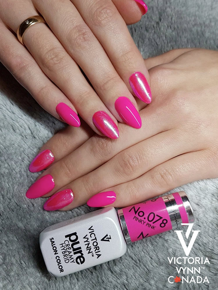 Pure Creamy Hybrid Gel Polish No. 078 Pinky Pink