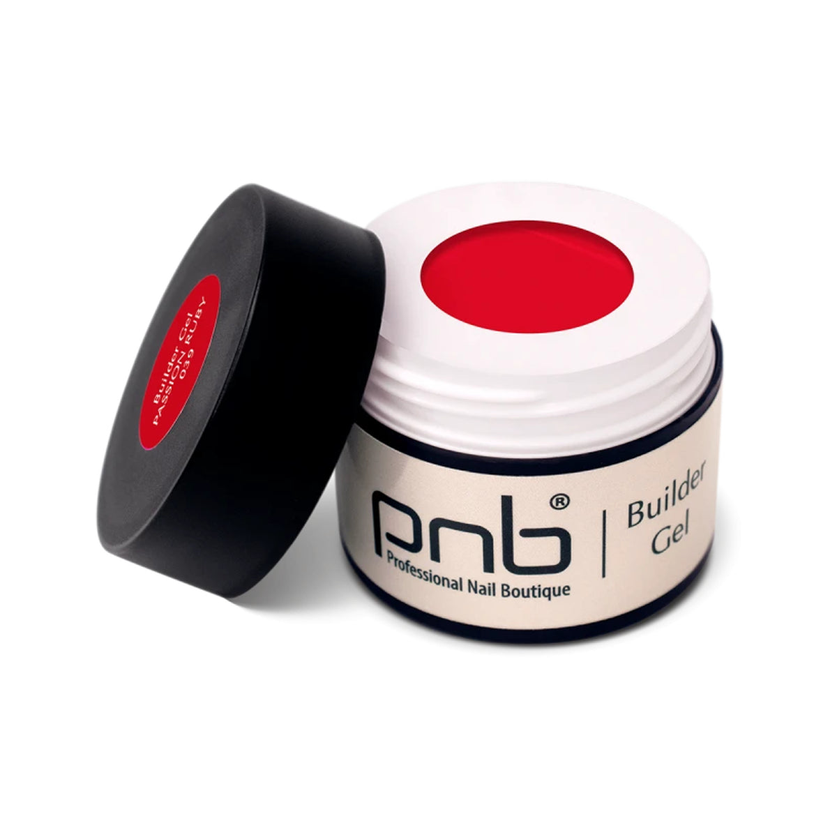 pnb builder gel, gel de construction, red/ rouge, professional nail boutique, mon style mes ongle, quebec