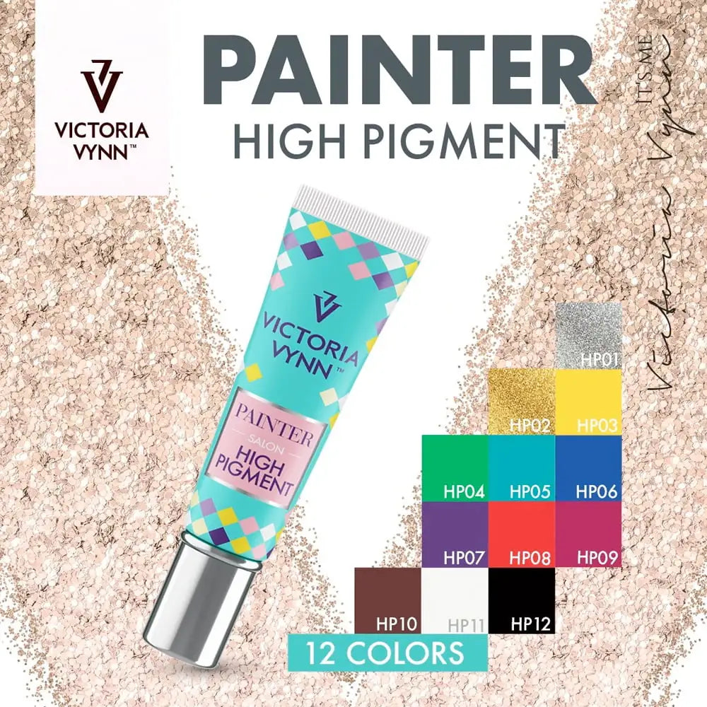 gel peint à haut pigment/  gel paint