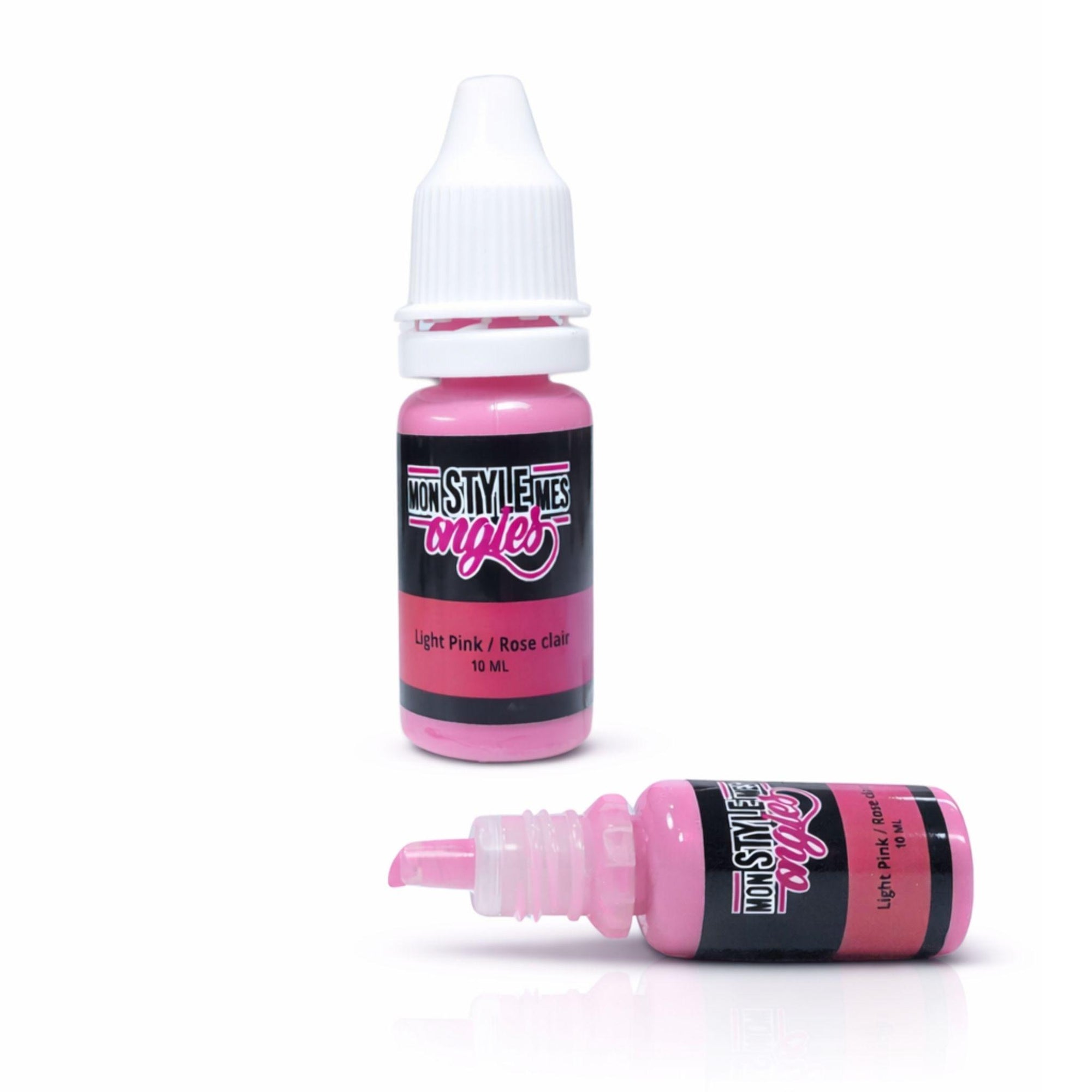 nails art rose degrader babyboomer