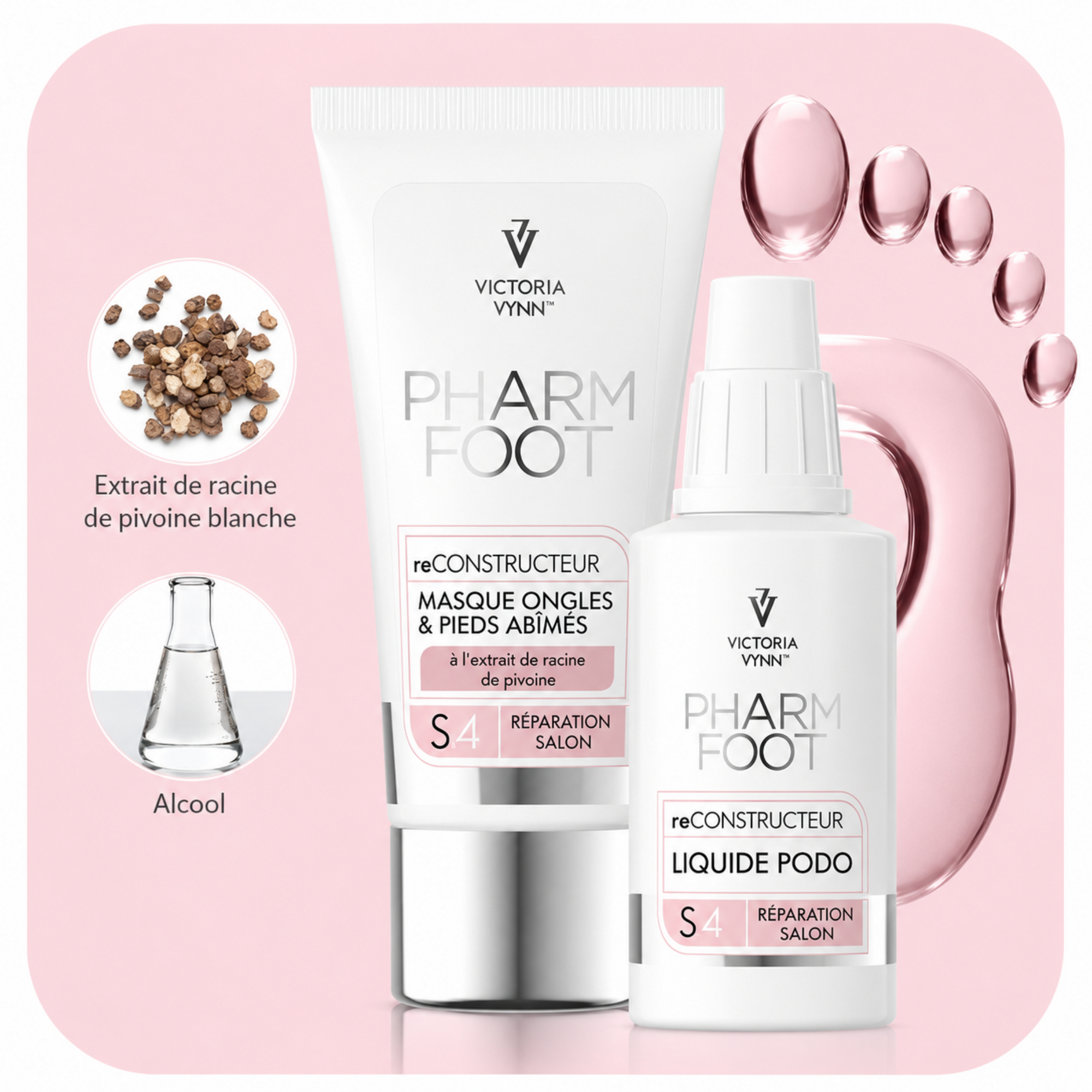 Pharm Foot polygel pédicure professionnelle – reconstruction ongle orteil | Mon Style Mes Ongles
