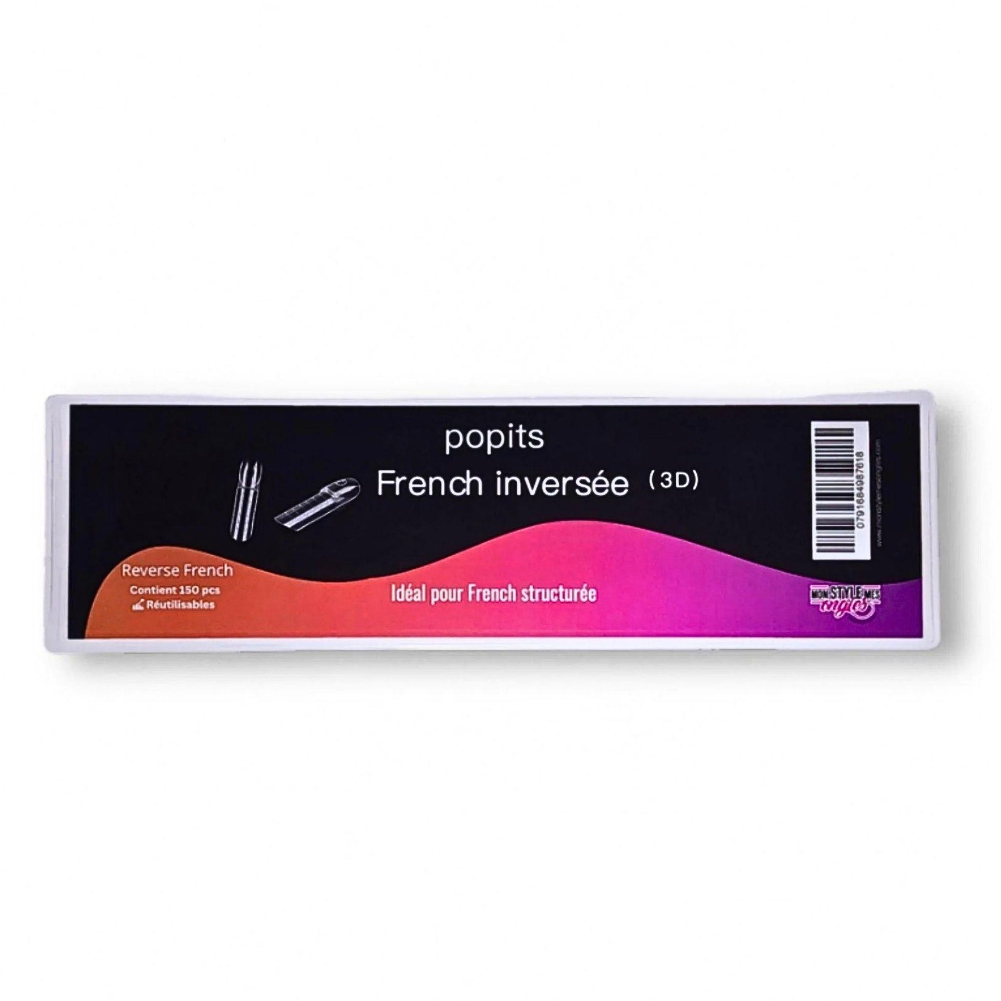 popits reverse french pour 3d ongles en gel quebec
