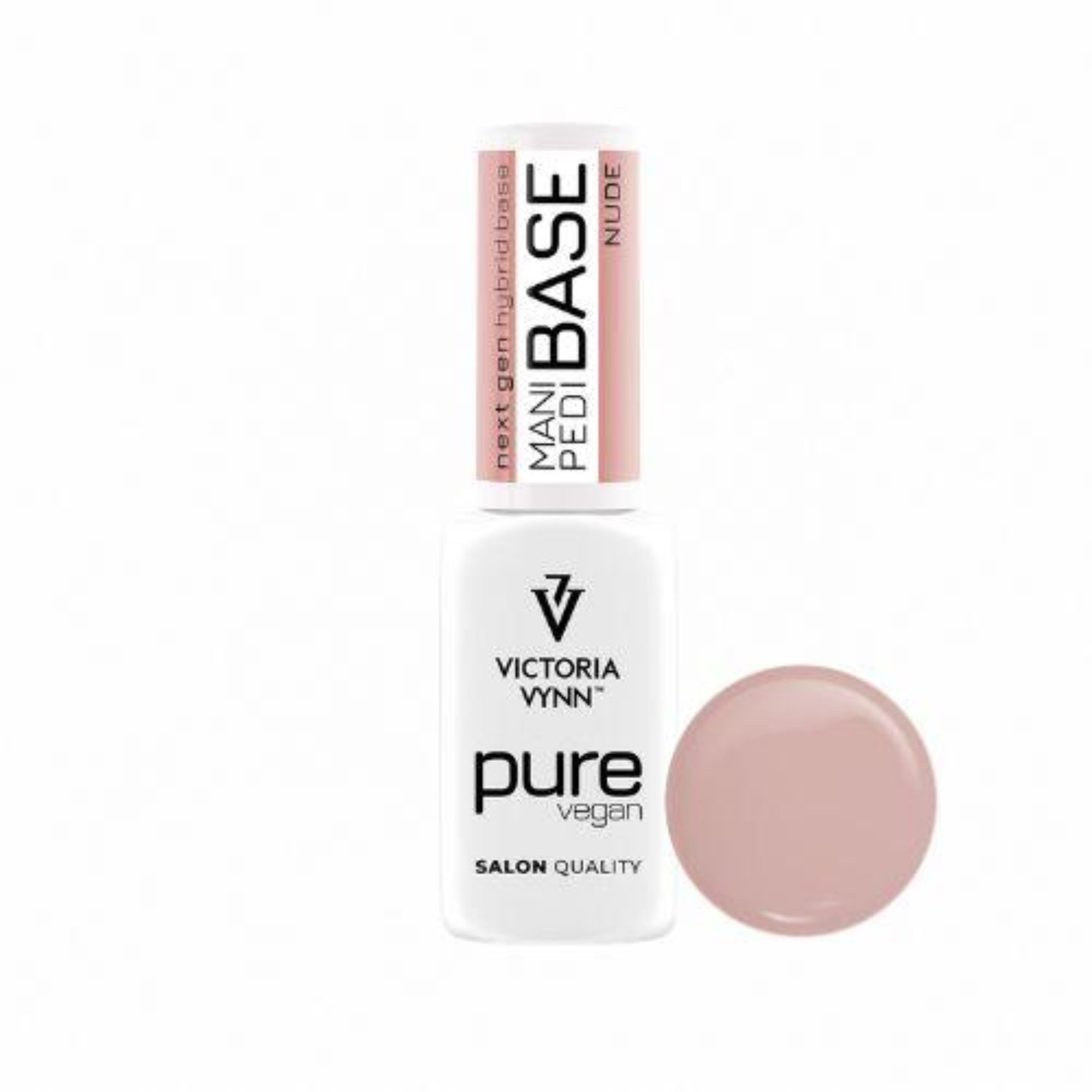 rubber base manucure quebec-Base Pure Mani Pedi Clear Victoria Vynn 8 ml – Base hybride professionnelle végane pour manucure et pédicure, offrant une excellente adhérence | Mon Style Mes Ongles