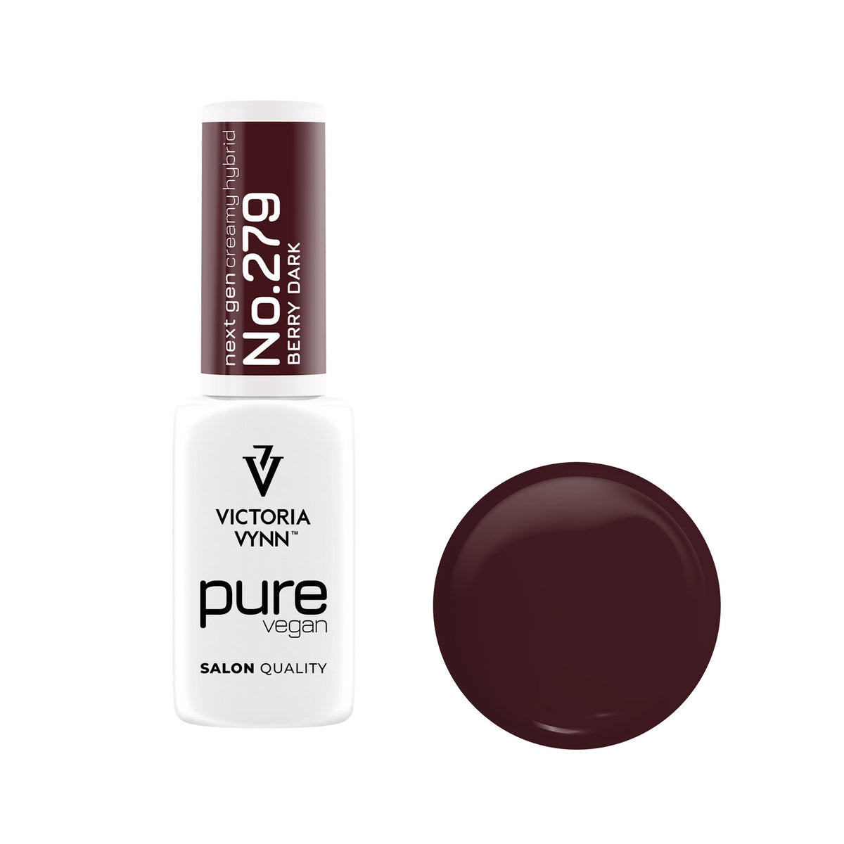 Vernis Pure Vegan No. 279 – Berry Dark | Victoria Vynn