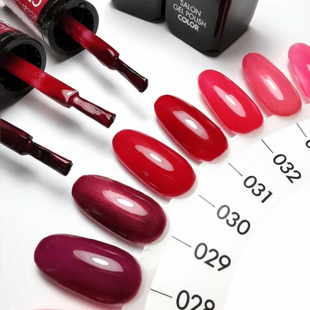 vernis gel rouge pour manucure gel et formation gel a quebec , mon style mes ongles
