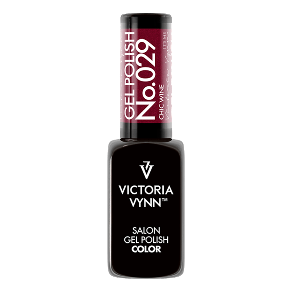 Salon Gel polish  n° 029 Chic Wine