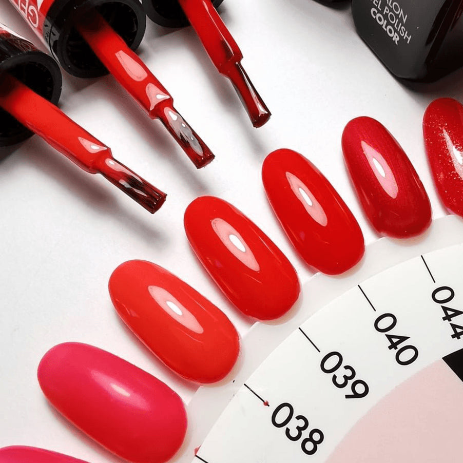 manucure gel rouge quebec de qualiter