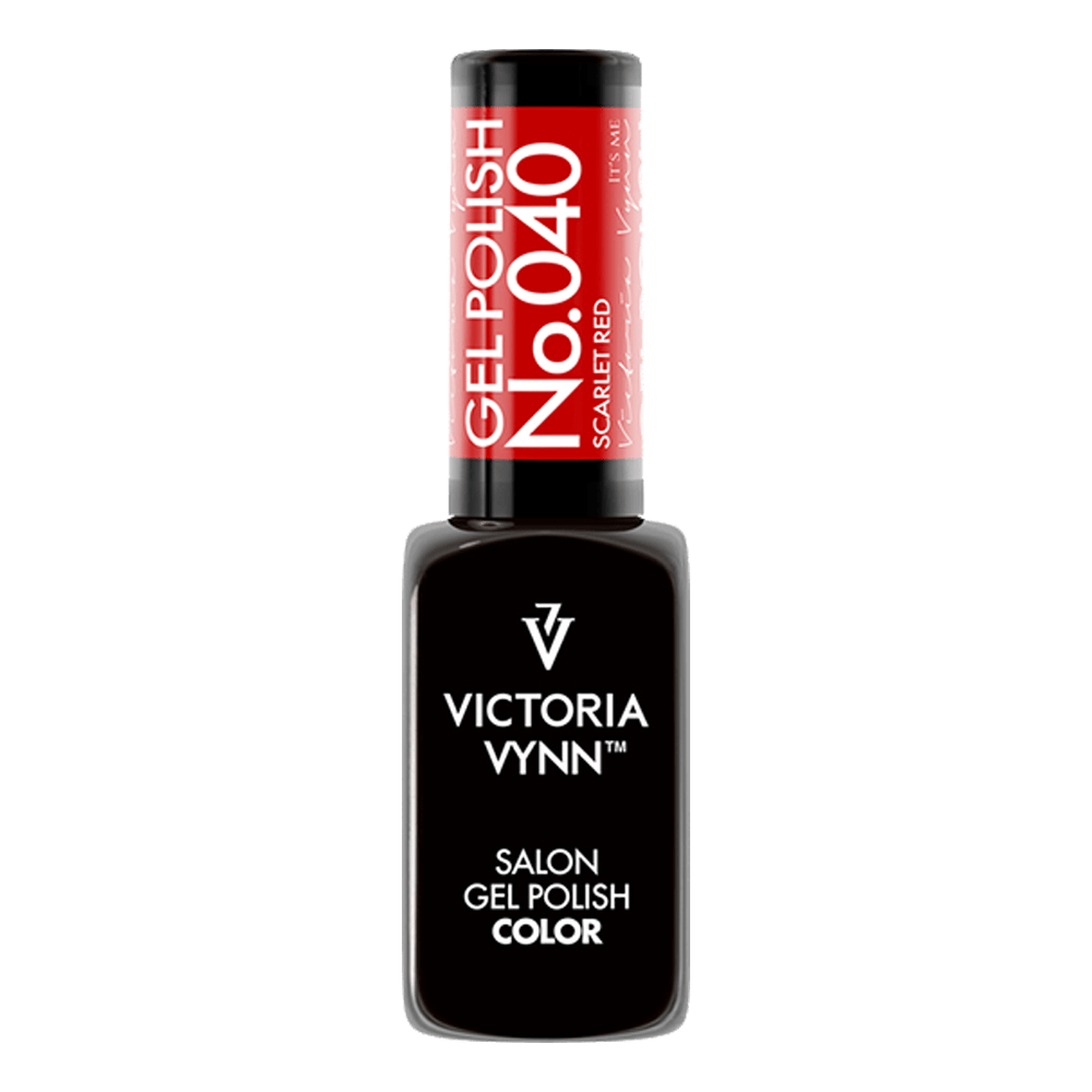 Salon Gel polish n° 040 Scarlet Red