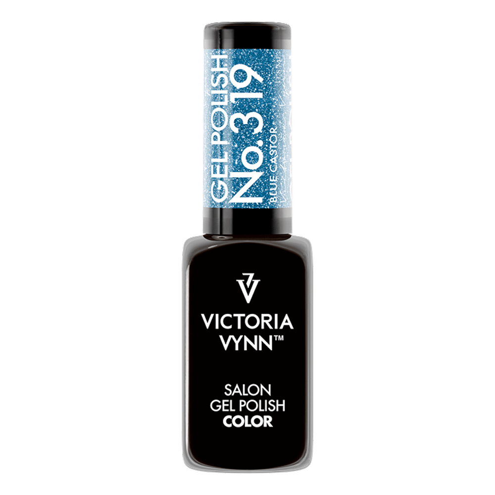 Salon Gel Polish No. 319 Blue Castor