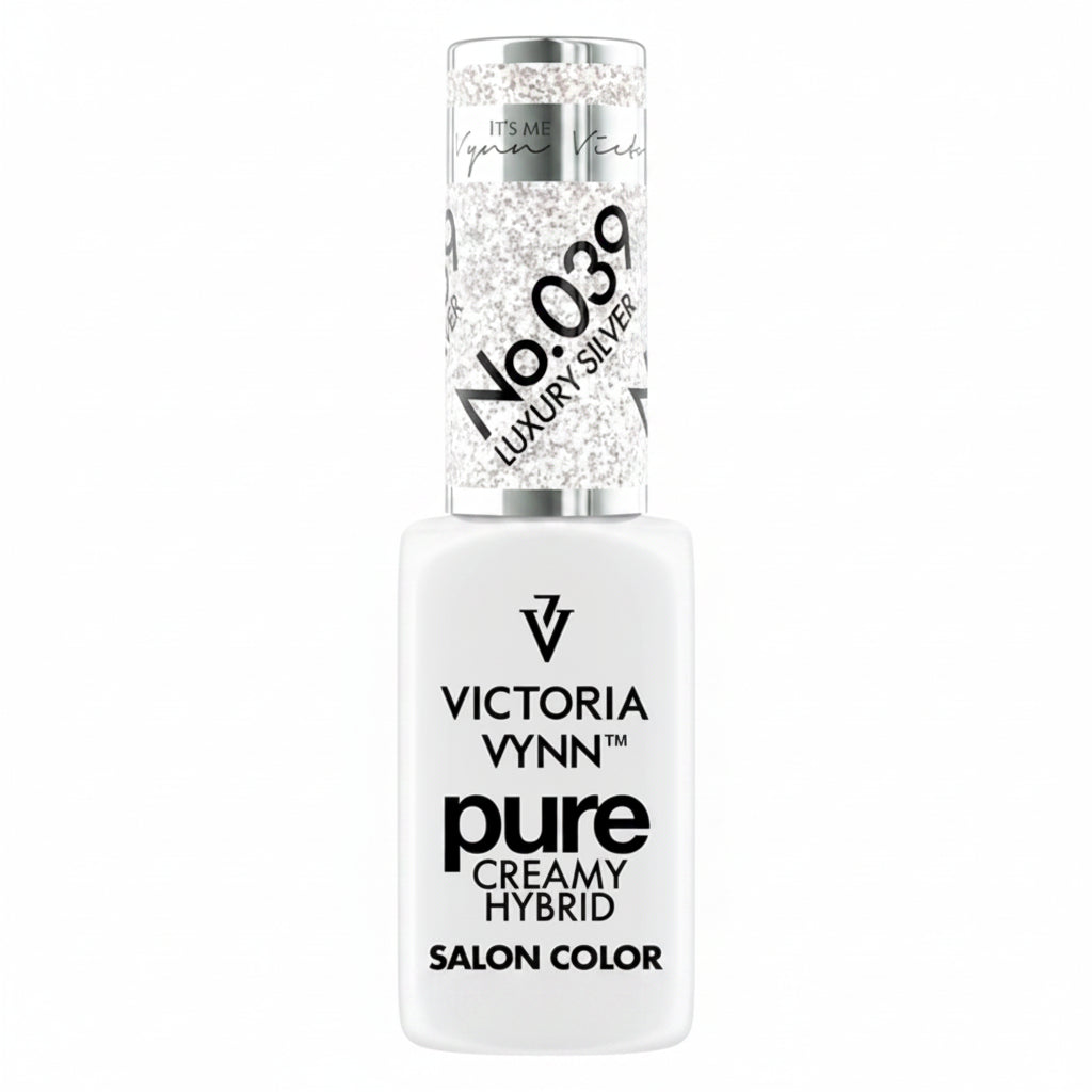 Vernis Gel Pure Creamy No. 039 – Luxury Silver | Victoria Vynn
