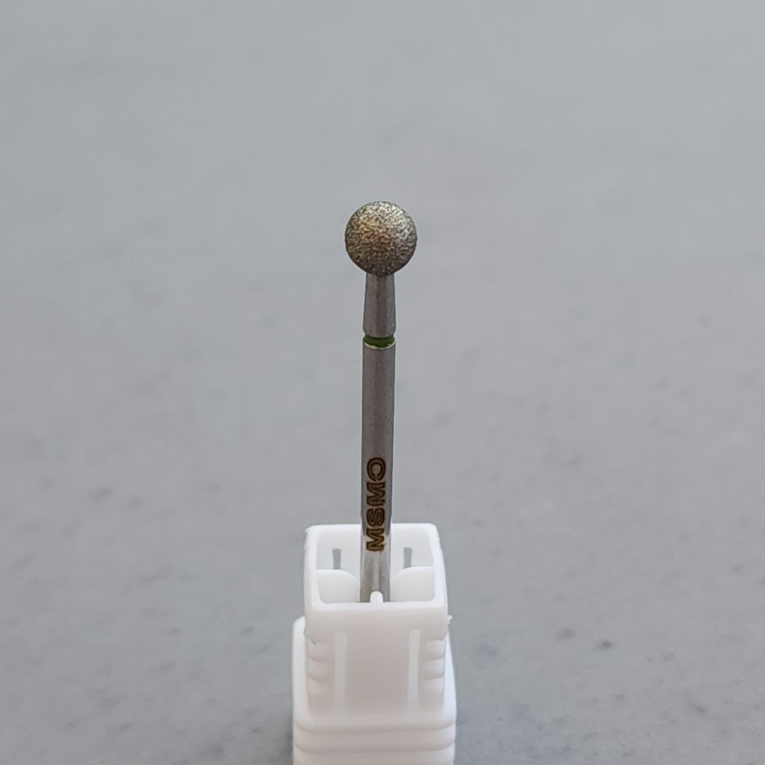 Embout boule verte – nettoyage cuticulaire doux & contrôle optimal | MSMO