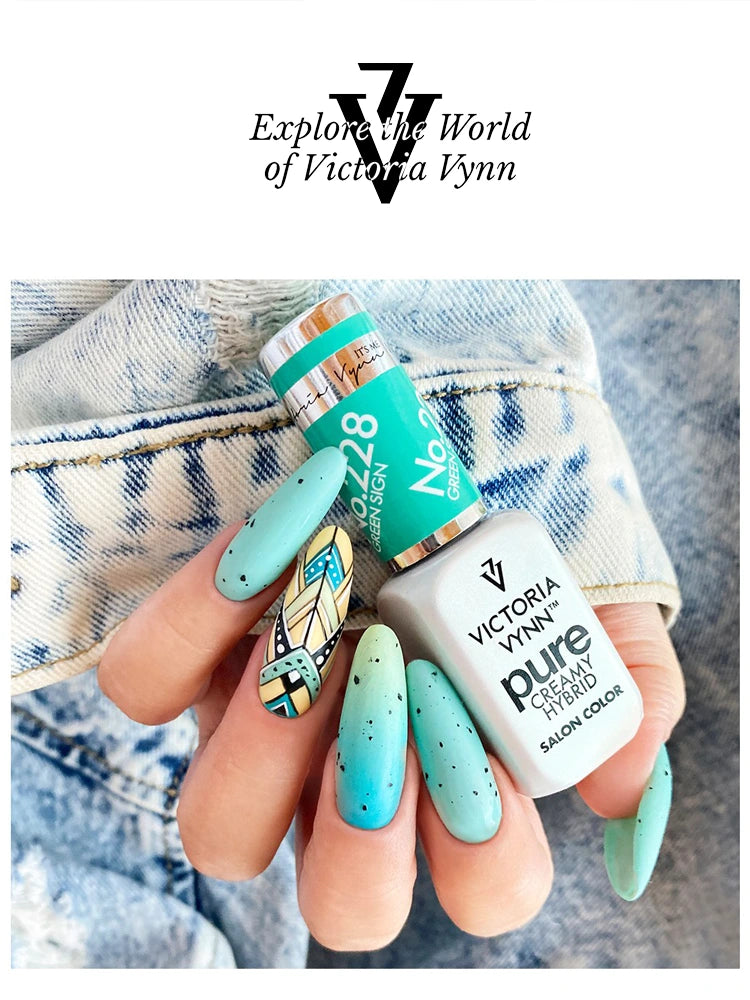 Pure Creamy Hybrid Gel Polish No. 028 Pastel Mint